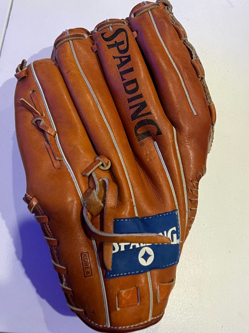 Spalding PRO-B125 Top Grain Leather Baseball Glove – Made in Korea – Vintage